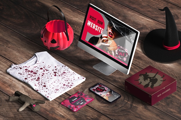 A mock e-commerce website displaying various print-on-demand products like custom phone cases, hoodies, and posters. The website is clean, organized, and showcases high-quality product images.