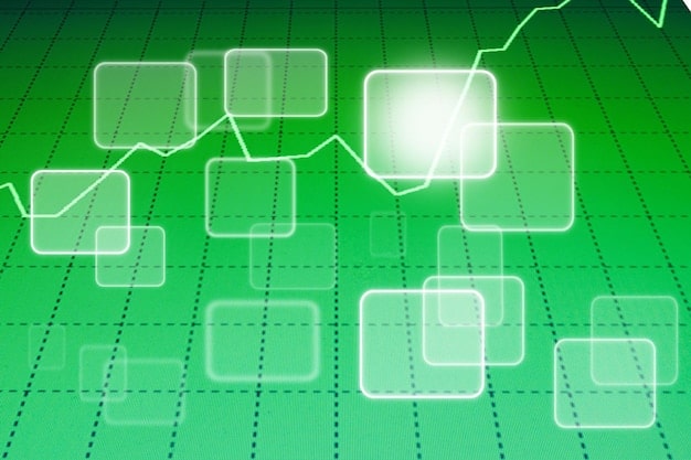 A digital graphic with icons representing money growing in a savings account, with upward-trending arrows and percentage signs, all set against a clean, financial-themed background.