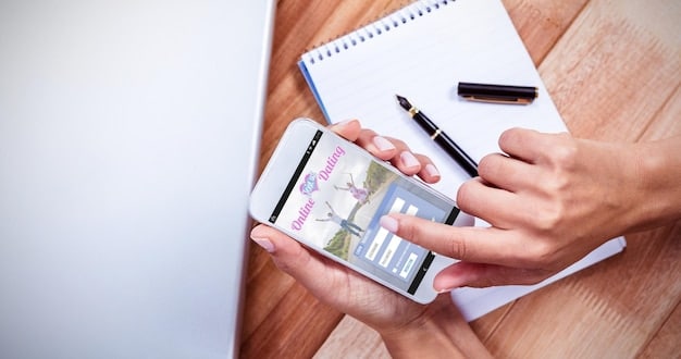A person using a smartphone to list their storage space for rent on an online marketplace app. The screen shows details of the space, including size, price, and available amenities.
