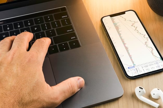A time tracking app interface on a laptop screen, showing a detailed breakdown of how a freelancer spends their time throughout the day. Categories include project work, communication, administrative tasks, and breaks.