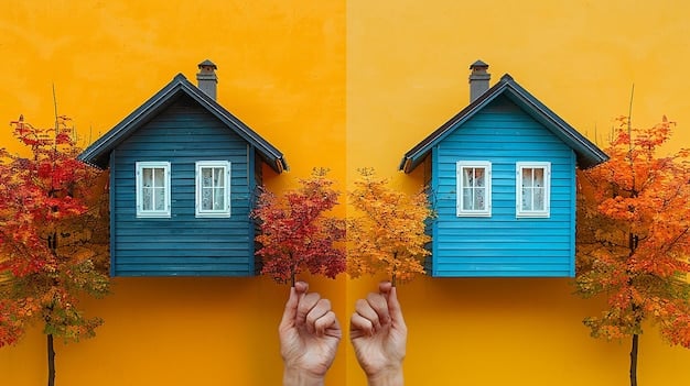 A split-screen image showing 