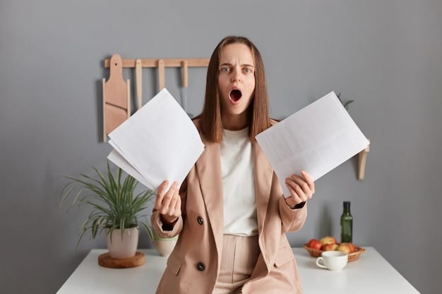 A split image: On one side, a freelancer looking stressed and overwhelmed by bills and invoices. On the other side, a freelancer looking calm and organized, with a laptop displaying budgeting software and a neat stack of folders labeled 