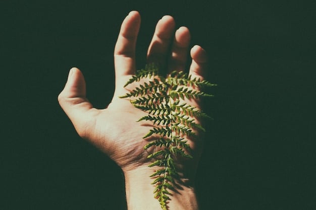 A close-up of a person's hands carefully tending to a small sapling, symbolizing the early nurturing of retirement savings and the compounding growth over time, set against a backdrop of financial growth charts.