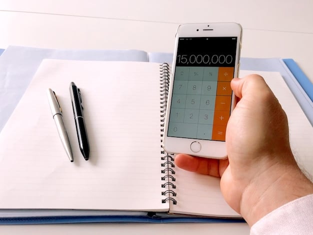 A person using a mobile app to categorize a recent expense, with a list of categories such as 'Groceries', 'Dining Out', 'Transportation', and 'Entertainment' visible on the screen. The setting is a coffee shop, suggesting on-the-go expense tracking.