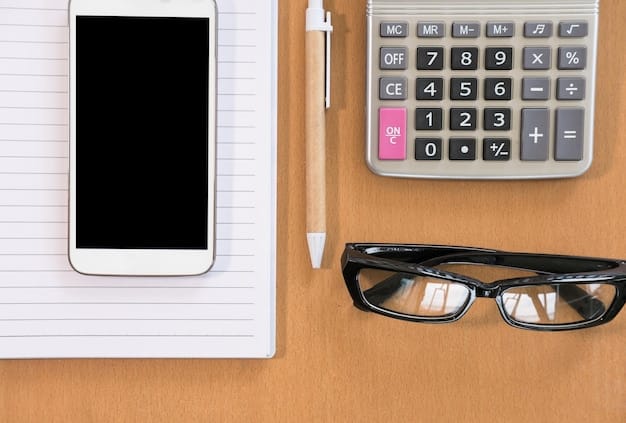 A calculator resting on a spreadsheet filled with numbers, with a pen and glasses nearby, symbolizing careful financial planning and analysis in response to tax changes.
