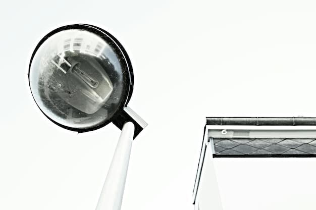 A magnifying glass hovering over complex financial documents, symbolizing clarification and debunking myths. The image conveys investigative action and the pursuit of clarity in finance.
