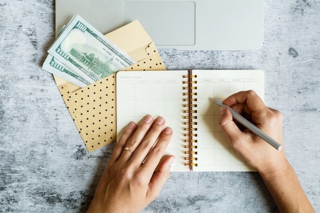 A split image showing on one side a person diligently writing expenses in a notebook with a pen, and on the other, a person viewing a financial tracking app on a smartphone with a clean, user-friendly interface. Represents both traditional and digital methods.