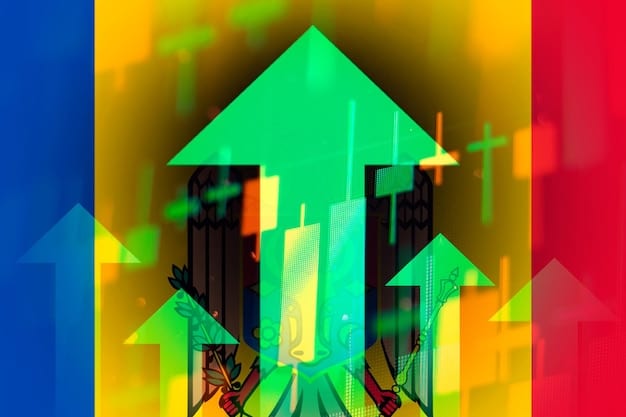 A person looking at a multi-colored bar chart with upward arrows, representing growth and diversification of investment accounts like 401(k) and IRA.