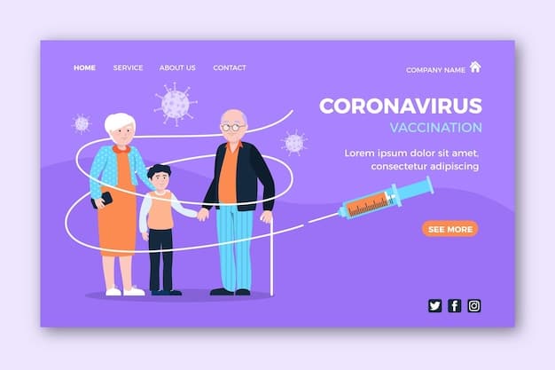 A detailed infographic illustrating the benefits of flu vaccination for seniors, showing reduced hospitalizations, fewer complications, and improved quality of life.