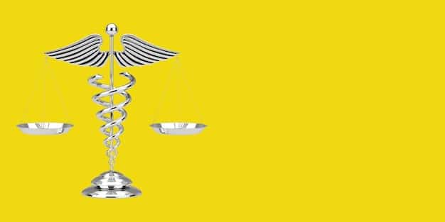 A detailed financial ledger showing a clear balance and growth, with a small medical symbol integrated into the design, emphasizing organized financial health planning.