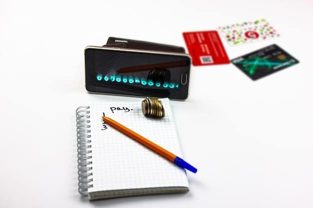 A close-up of a credit card statement with a rising interest rate highlighted, next to a calculator. This illustrates the direct financial impact of interest rate hikes.