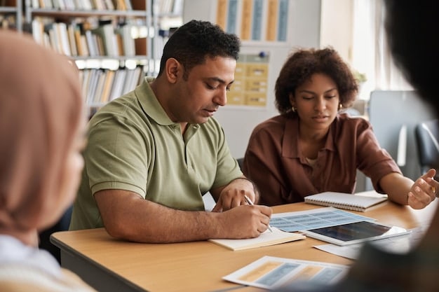An adult student in a classroom setting, actively participating in a vocational training program, highlighting the expanded eligible expenses.