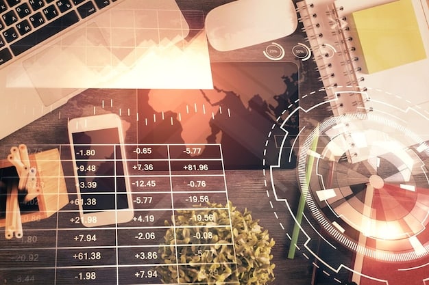 A diversified portfolio chart with various asset classes represented, overlaid on a calendar showing future dates, symbolizing strategic investment planning.