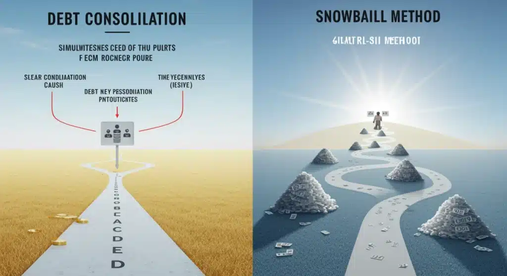 Debt Consolidation vs. Snowball: 2026 Strategy to Cut Debt 20%